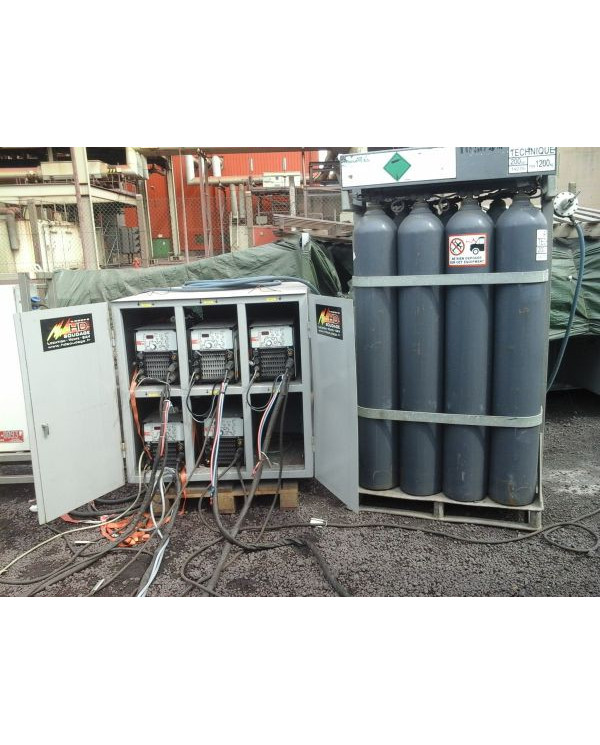 Location WELDBOX - rack pour 6 postes TIG et ARC