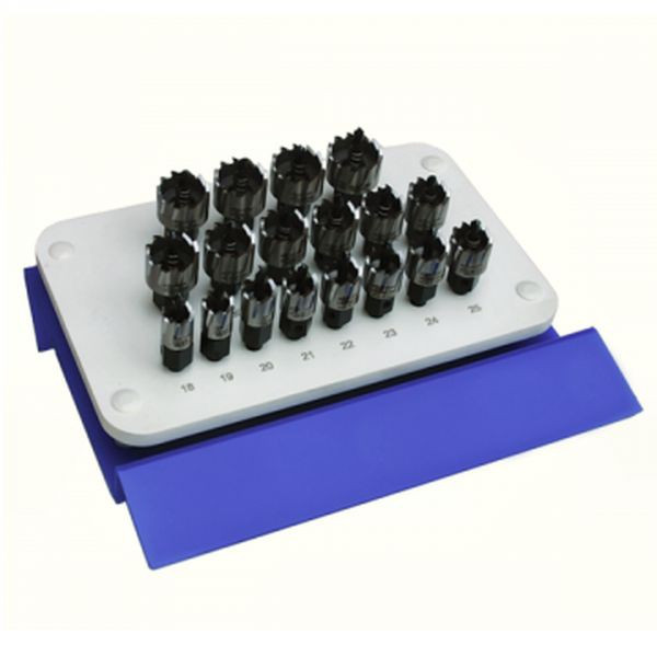 Présentoir Fraise trépan HSS TREPA+ Maintenance - 18pcs