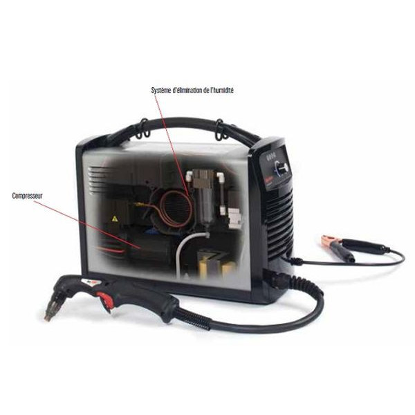 Location Plasma 30A/230V avec Compresseur