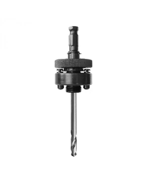 Hole Saw Arbor Ø32–210 mm – 9 mm Hex Shank + Reinforcing Pin