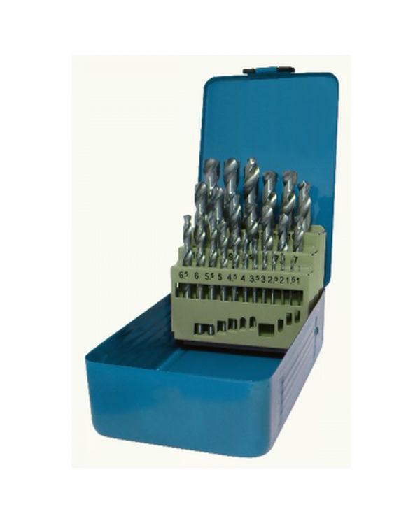25-Piece HSS Drill Bit Sets DIN 338 | HSS Co5 M35 - HD Soudage