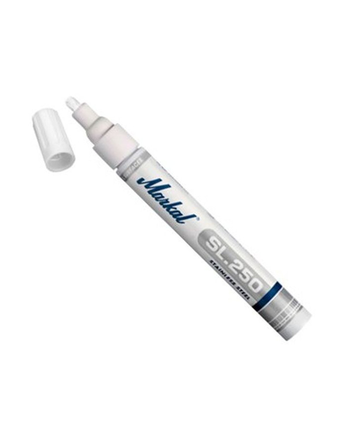 White permanent paint marker for stainless steel - SL.250