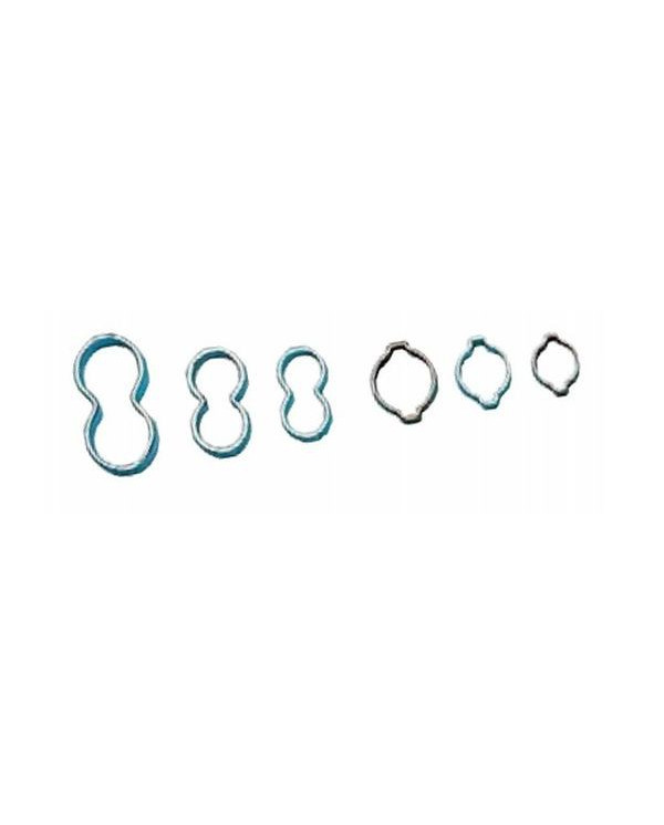 Collier pour tuyau jumelé 6x11