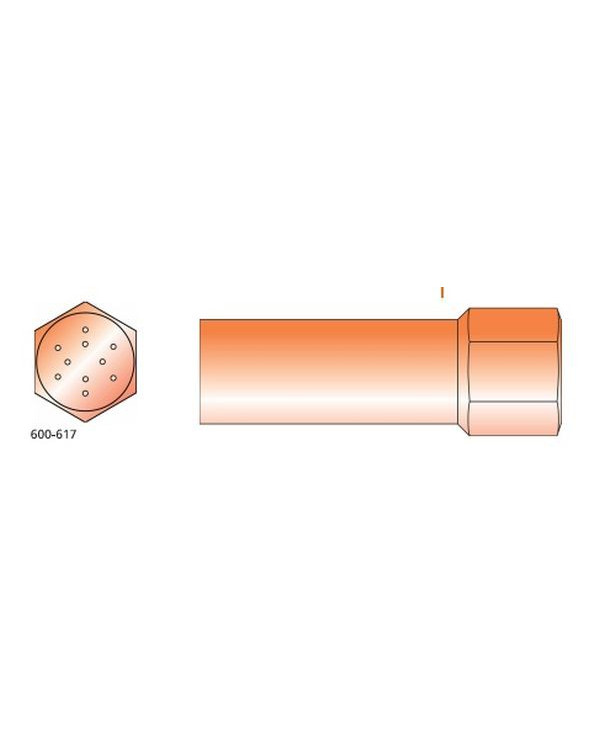 Le Lorrain 2 kg/h Oxygen/Propane Copper Burner
