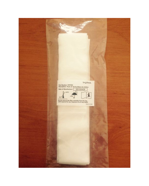 Pre-filter for ventilated hood - Airkos, Blister of 10pc