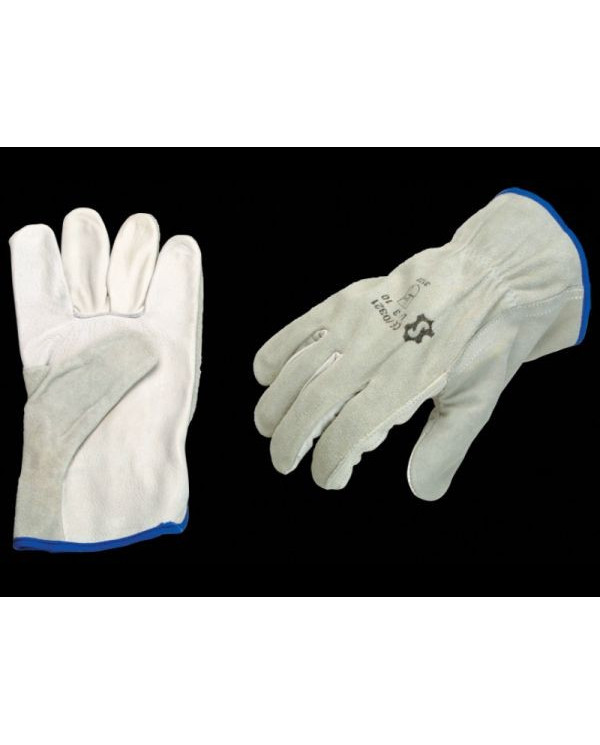 Natural Leather Work Gloves – Flexibility & Grip