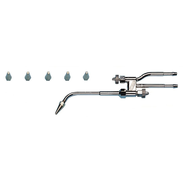 S00 Torch – Fine Brazing + 6 Tips, Nickel Finish