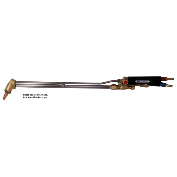 HIGH PRESSURE CUTTING TORCH DH1 Titan 120° bend with FBA le Lorrain
