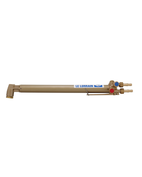 Shielded high pressure cutting torch Le Lorrain type HP1 90°