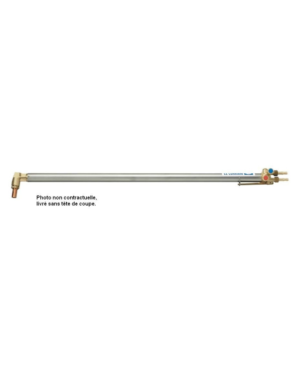 Chalumeau HP1 blindé LG 1000mm nu 120° ARPF