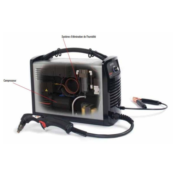 Poste plasma - PowerMax30 Air avec compresseur intégré, torche 3,5M
