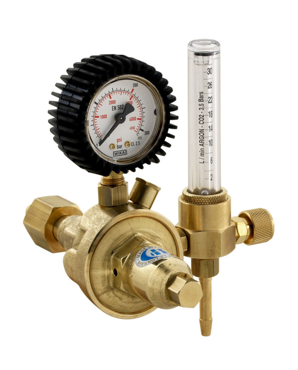 DM type single flowmeter neutral gas pressure regulator 30 l/min.