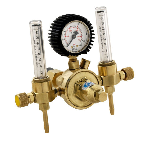 DM type double flowmeter neutral gas pressure regulator 30 l/min.