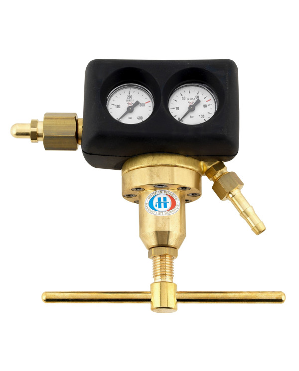 Nitrogen pressure gauge 315/60 - 40 b, for bottle