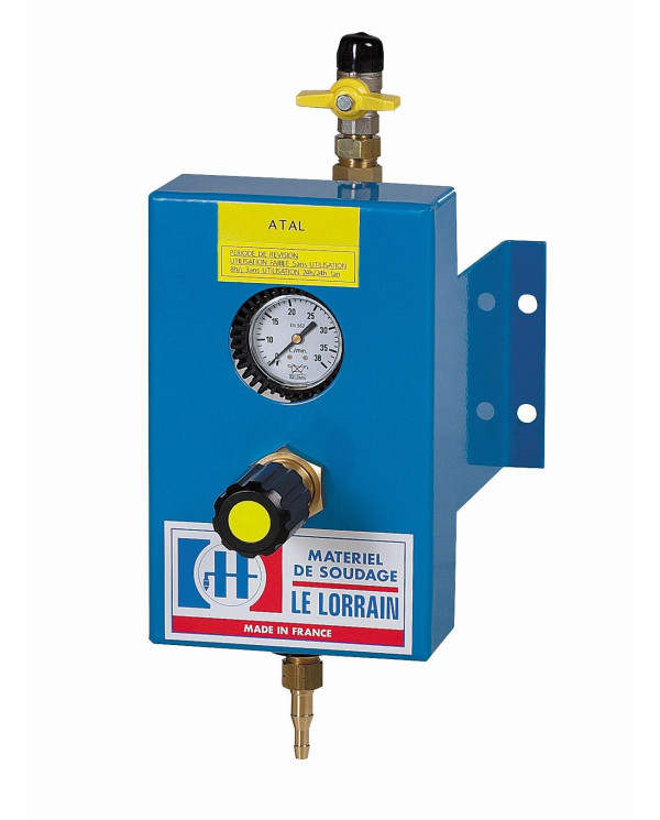 Tableau simple gaz neutre 0-38l/mn