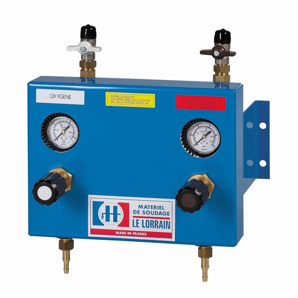 OX-PRO Dual Gas Panel – Oxygen/Propane Wall Unit