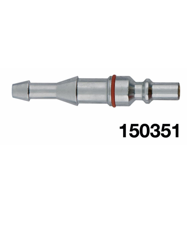 Embout male gaz tuyau Ø10 & 6.3