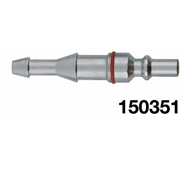 Embout male gaz tuyau Ø10 & 6.3