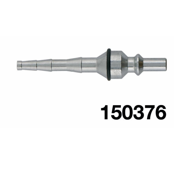Embout male gaz neutre tuyau Ø4 & 6.3