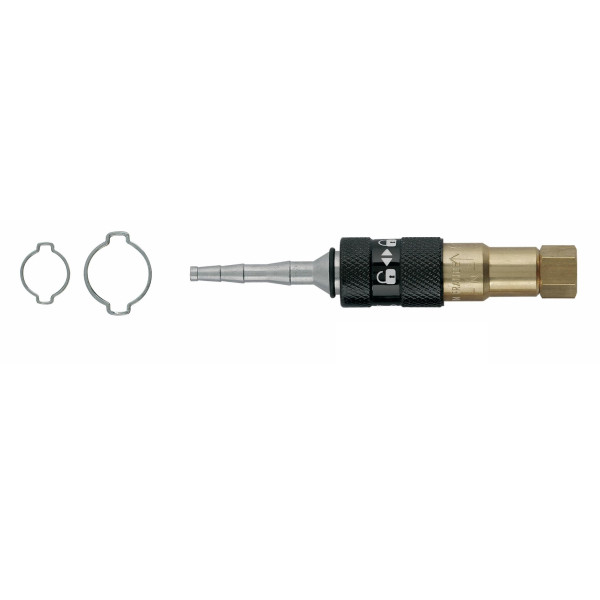 ISO coupler det. gas N 1/4