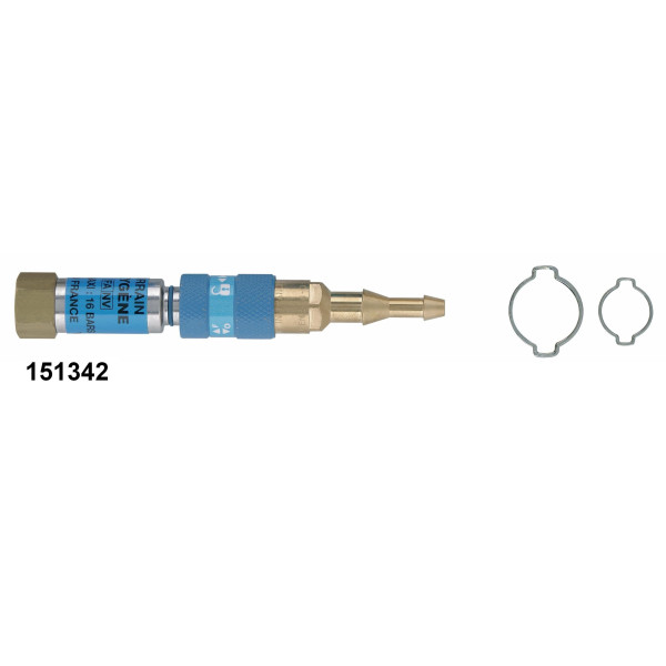 Coupleur oxygène M+F ARPF 16x150D (mâle) | tuyaux Ø10 & 6,3