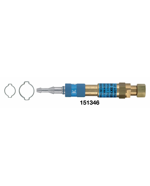 Coupleur M+F OX – Femelle Détendeur Oxygène