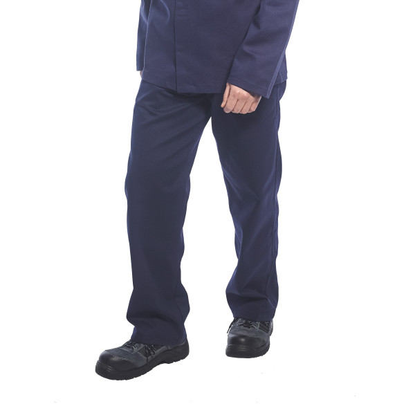 Workwear Bizweld trousers, 100% coton, Flame retardant, Navy blue