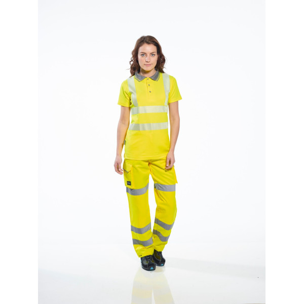 High Visibility Women's Pants – Fluorescent Yellow