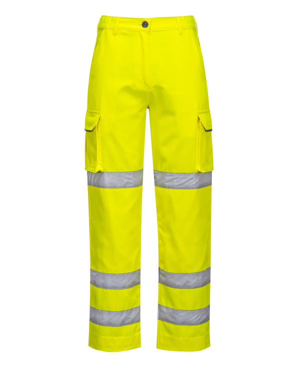High Visibility Women's Pants – Fluorescent Yellow