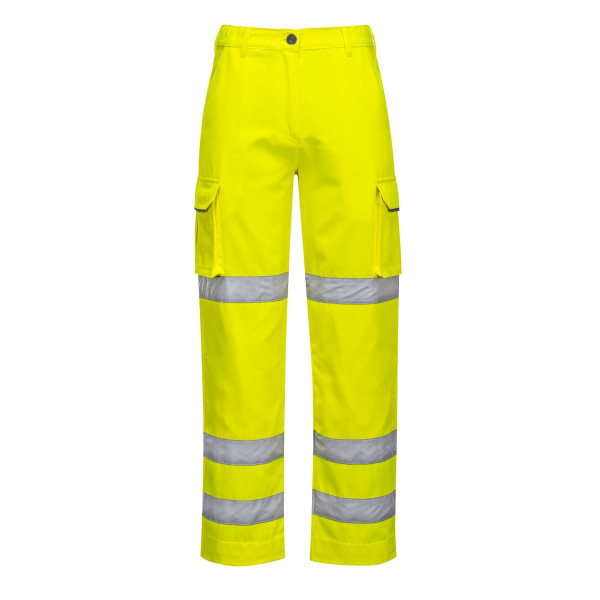 High Visibility Women's Pants – Fluorescent Yellow