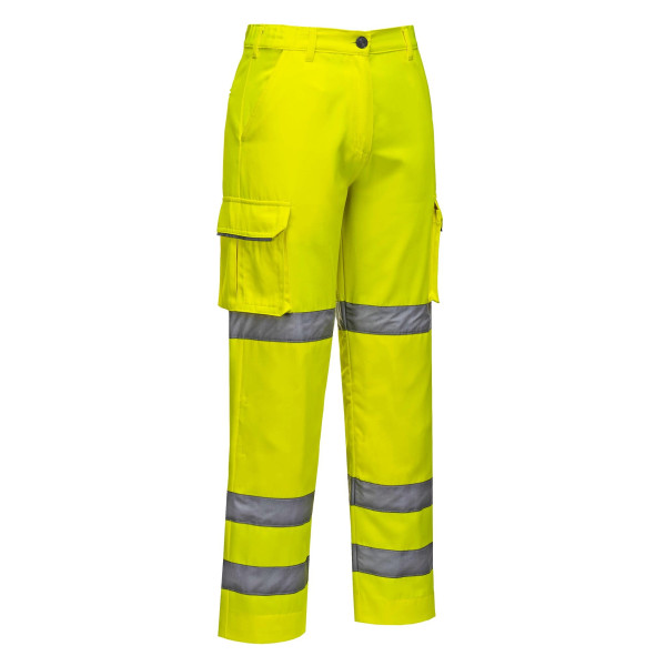 High Visibility Women's Pants – Fluorescent Yellow