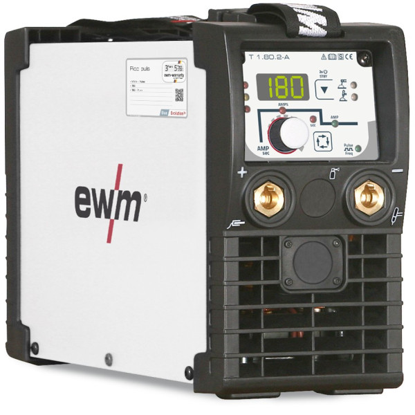 Rent a portable EWM ARC 180 A/230V Pulsed welding machine.