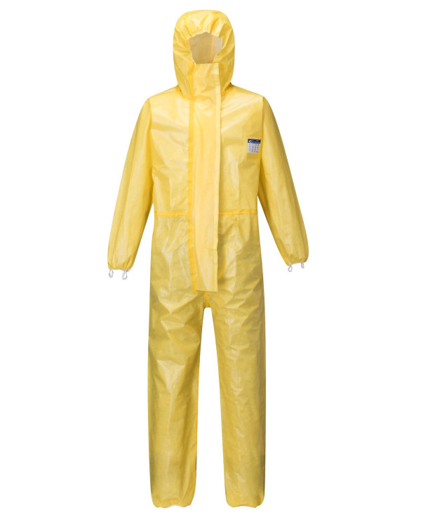 Coverall Biz Tex Microporous type 3/4/5/6 yellow