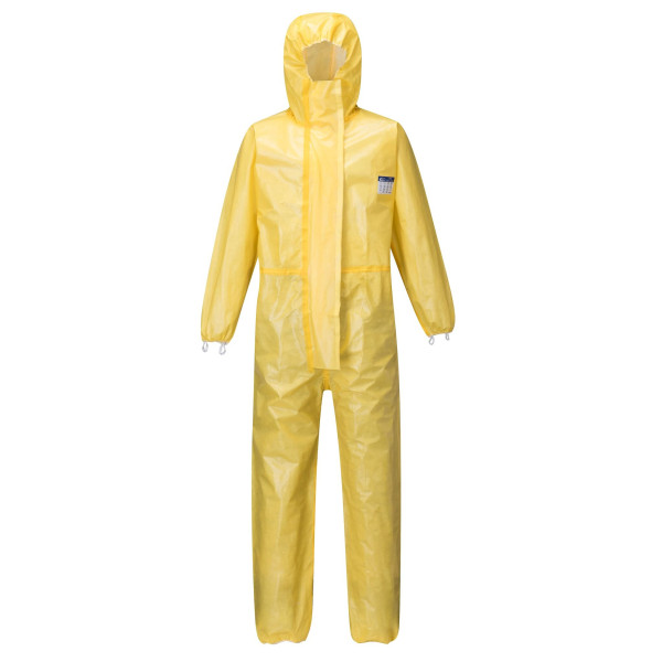 Coverall Biz Tex Microporous type 3/4/5/6 yellow