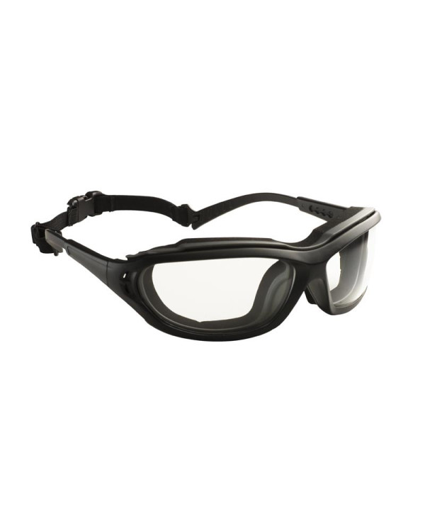 Lunettes madlux noir/gris incolore anti-buée