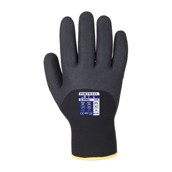 Gant hiver Artic, nitrile sablé - taille 10