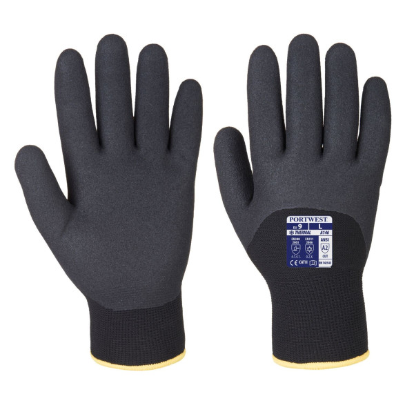 Gant hiver Artic, nitrile sablé - taille 10
