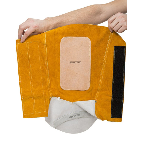 Guêtres Weldas en cuir 36 cm (la paire)