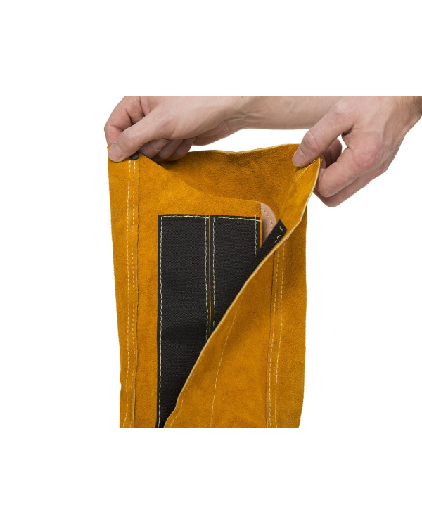 Guêtres Weldas en cuir 36 cm (la paire)