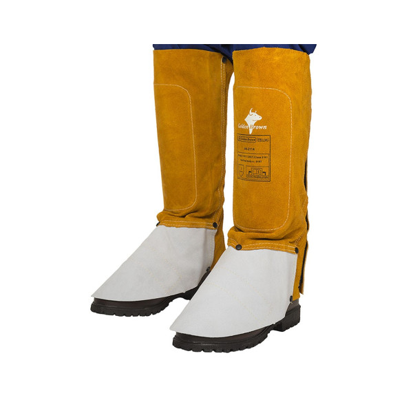 Weldas Leather Gaiters 36 cm Pair
