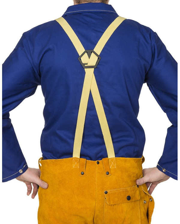 Golden Brown Weldas split cowleather welding pants