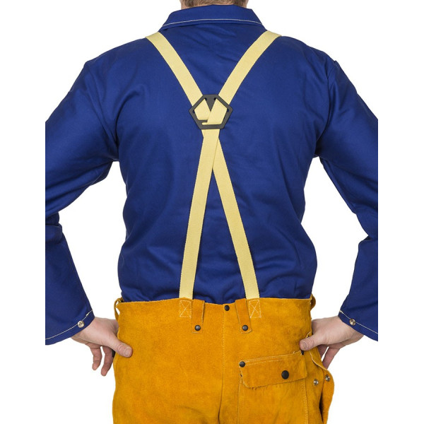 Golden Brown Weldas split cowleather welding pants
