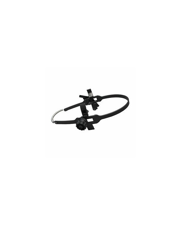 Adaptateur pour casque de chantier Optrel avec ressort en spirale
