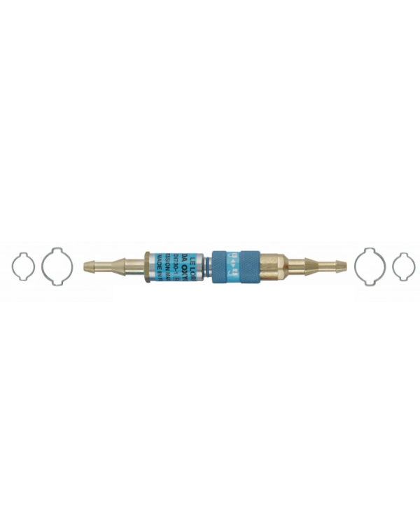 Coupleur M+F ox - Tuyau Ø10 & 6.3