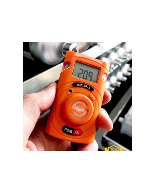 Detecteur monogaz oxygène Watchgaz jetable