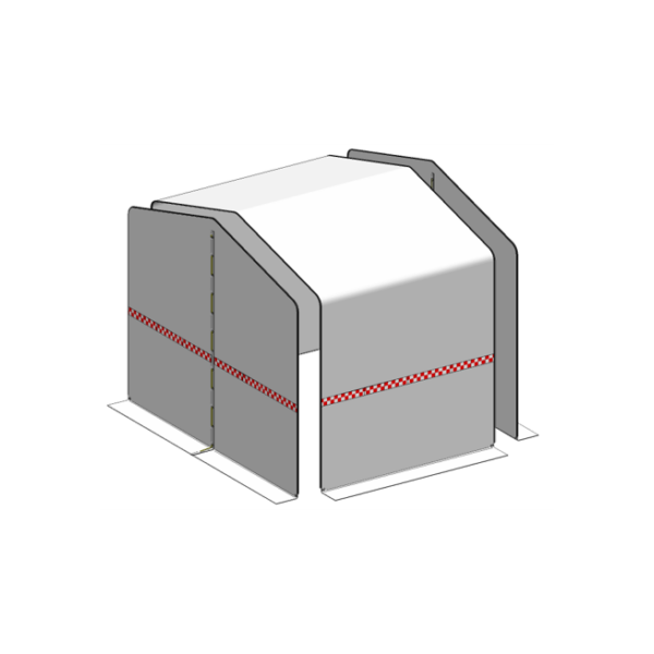 Tente Heavy Duty Largeur 300cm, marque CEPRO