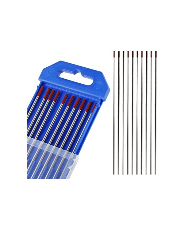 Electrodes tungstene thorie 2%