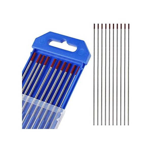 Electrodes tungstene thorie 2%