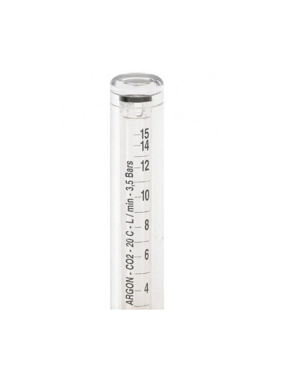 External plastic tube with nut all graduations