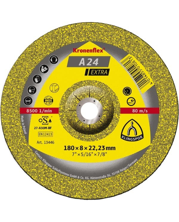 Grinding Disc EXTRA/A46 - 125x6X22.23 mm